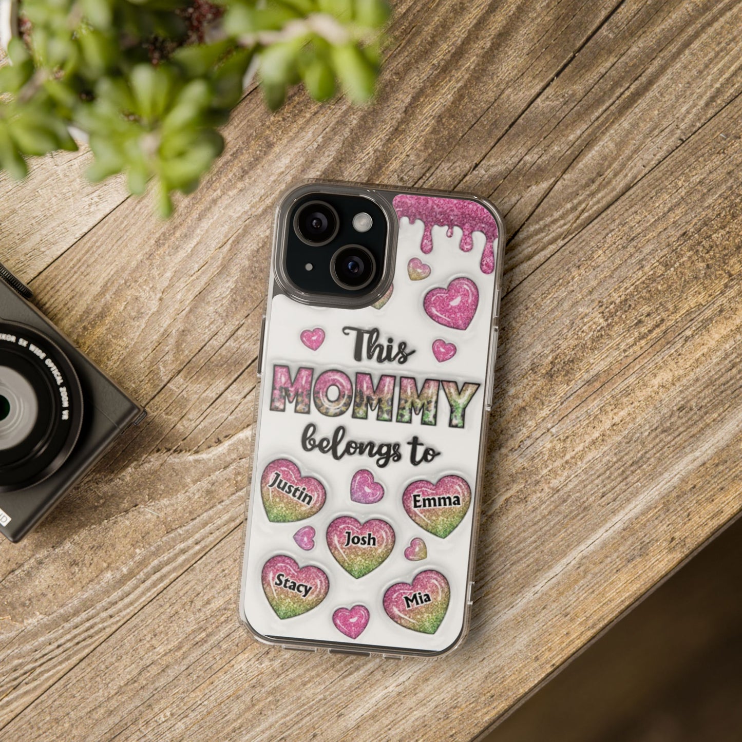 "This Mom/Grandma Belongs To" Personalized Phone Case