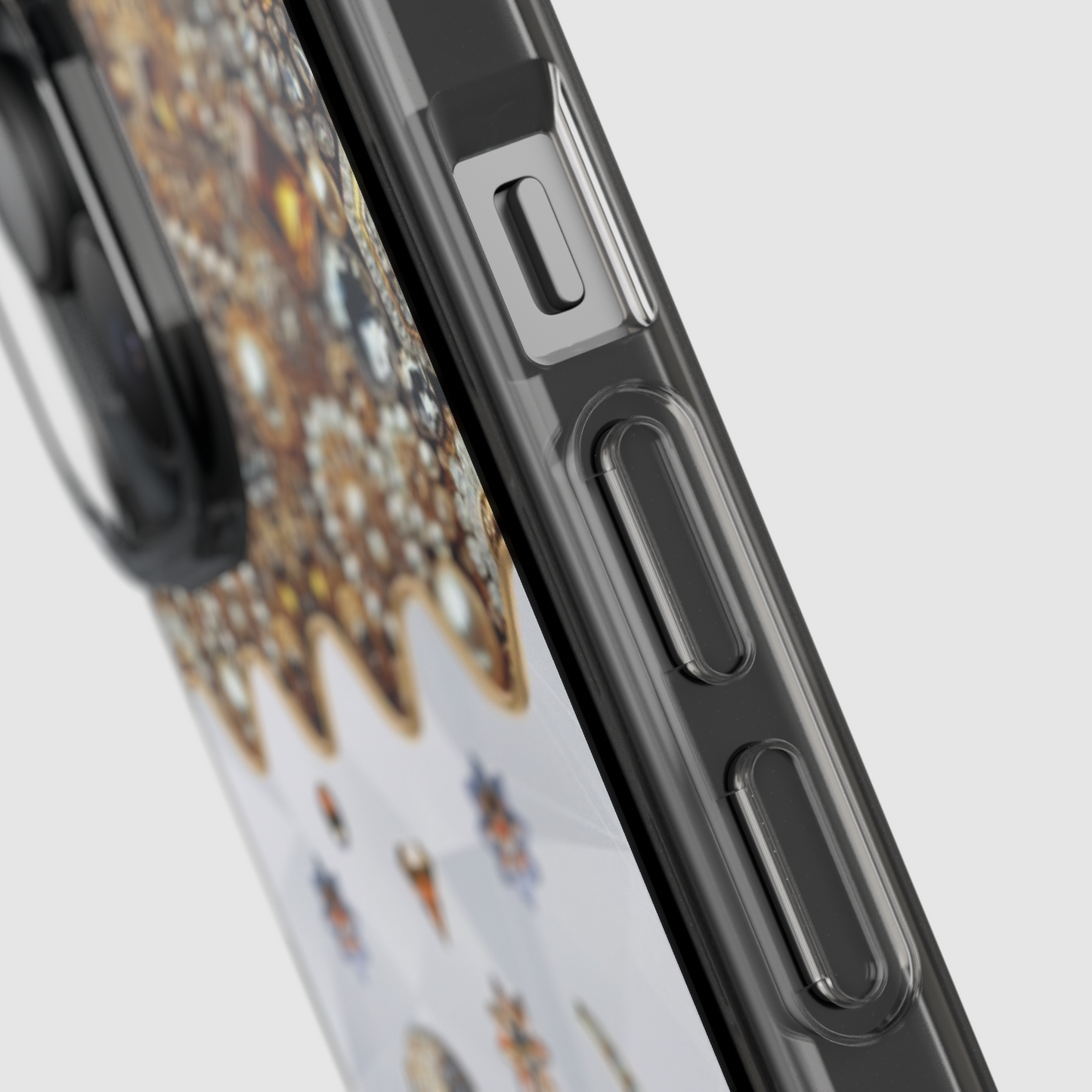 Regal Dachshund Jeweled Phone Case