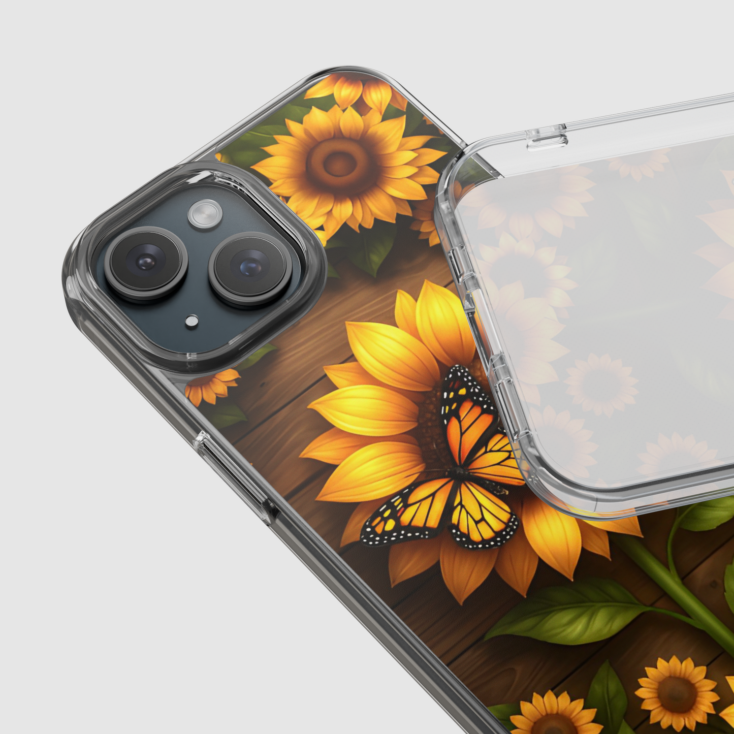 Personalized Grandma's Sunflower Garden Phone Case