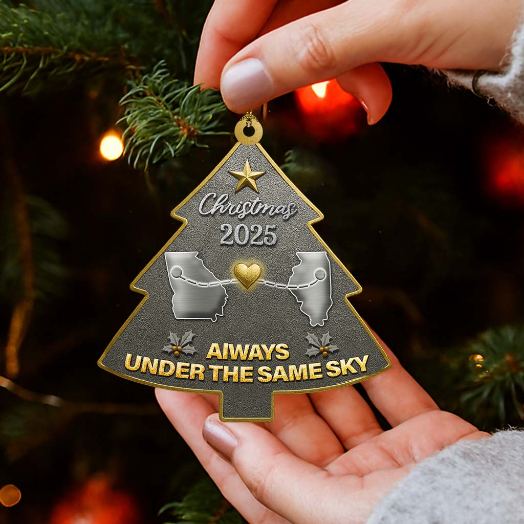 Under The Same Sky - Personalized Custom Arylic Ornament