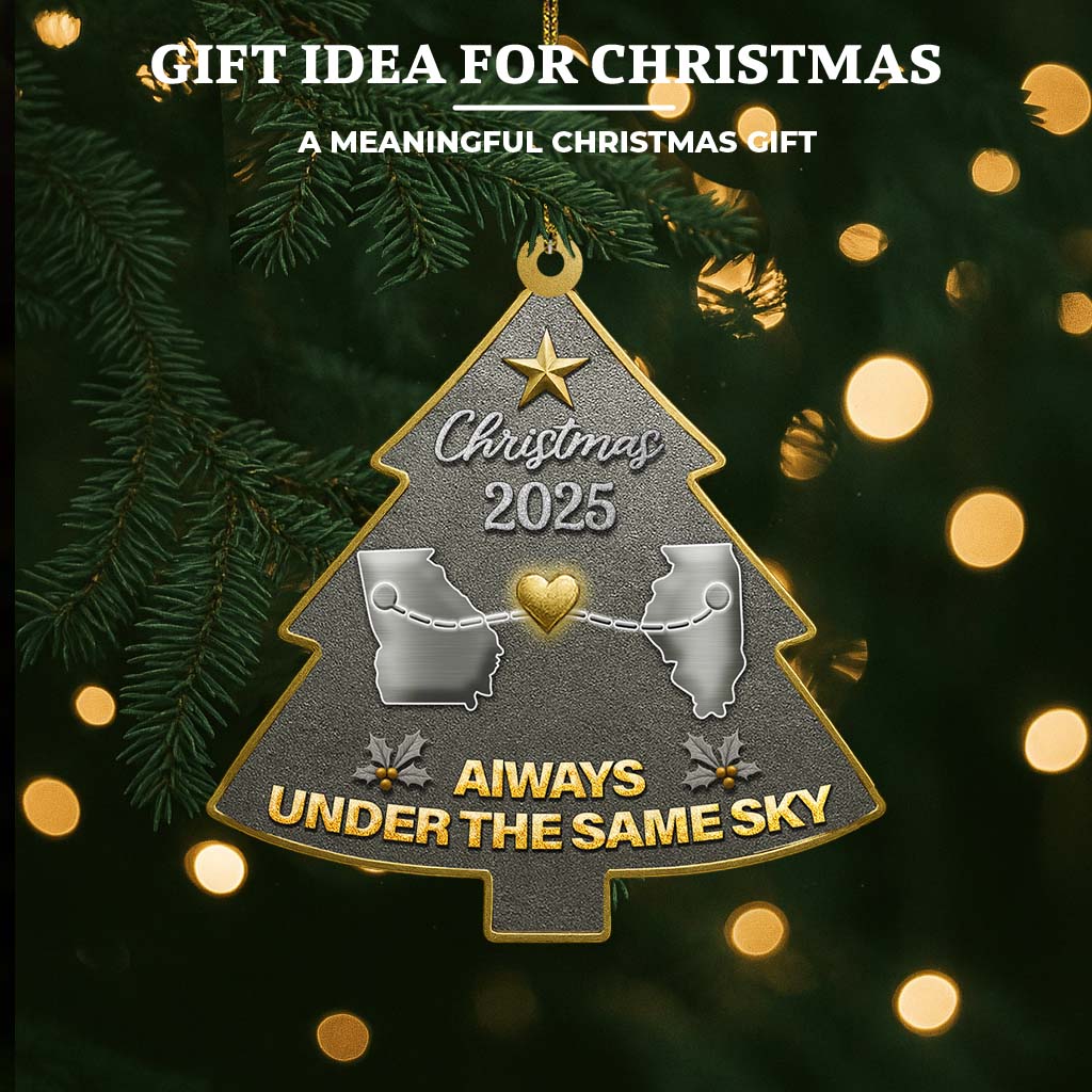 Under The Same Sky - Personalized Custom Arylic Ornament