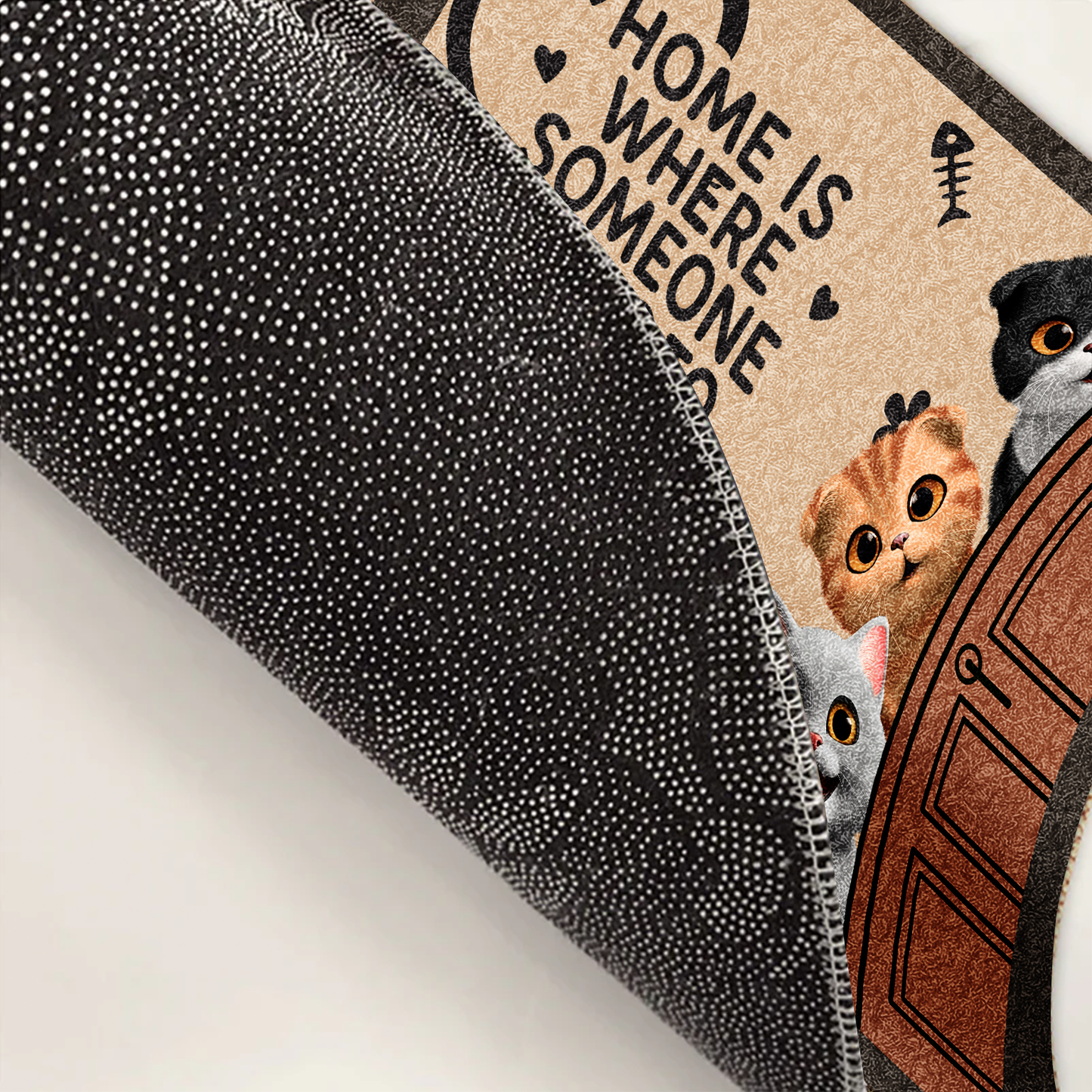 Pet Lovers Where Someone Runs To Greet You - Personalized Doormat