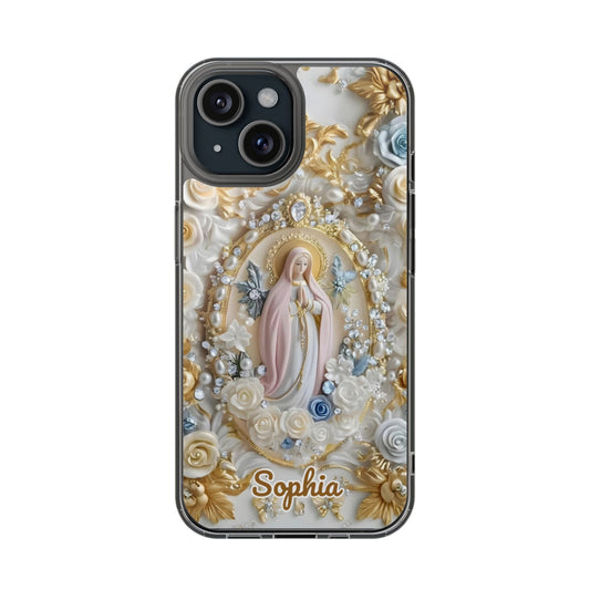 Our Lady of Grace Inspired Phone Case – Personalized with Custom Name