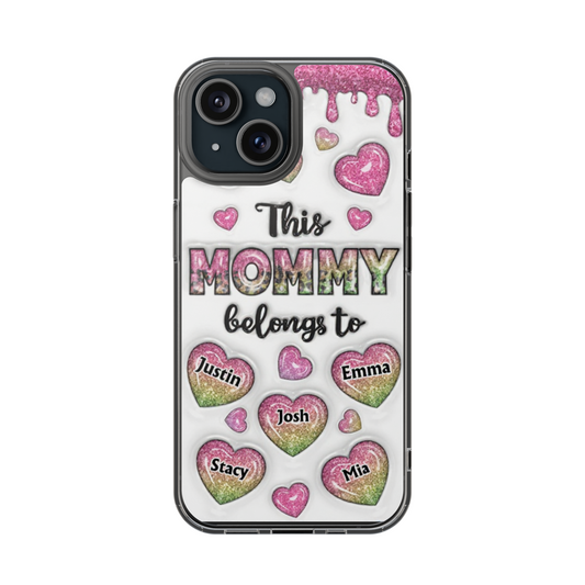 "This Mom/Grandma Belongs To" Personalized Phone Case