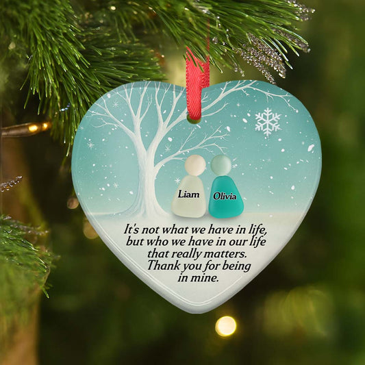 Sea Glass - Custom Ceramic Ornament
