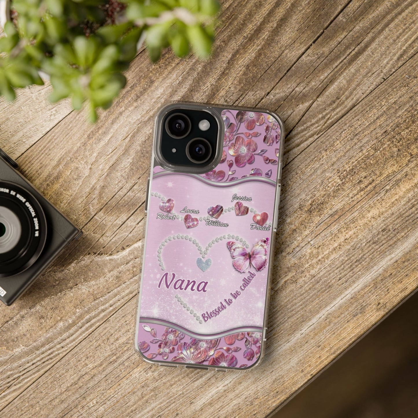 Sparkle & Shine 'Blessed to be Called Nana' Custom Phone Case