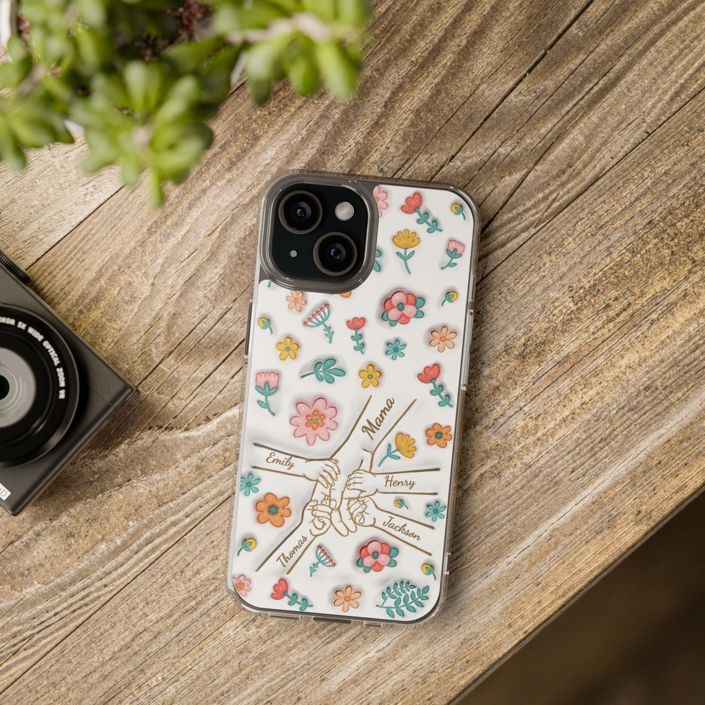 'Cherished Memories' Phone Case for Grandma/Mom