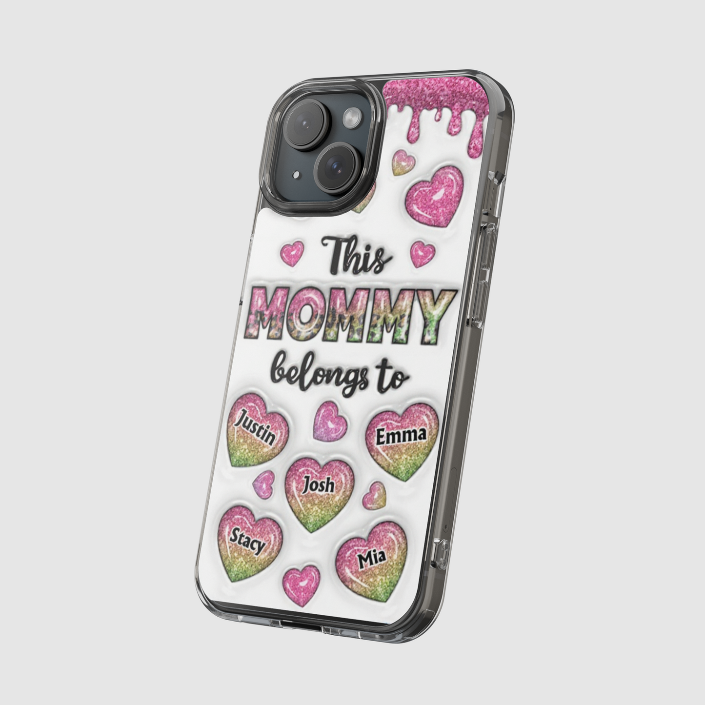 "This Mom/Grandma Belongs To" Personalized Phone Case
