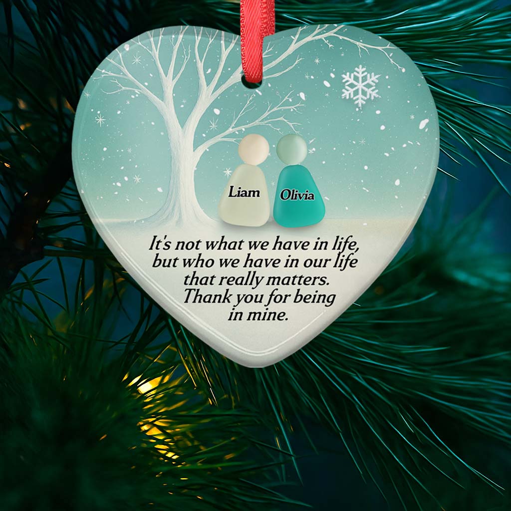 Sea Glass - Custom Ceramic Ornament