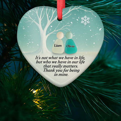 Sea Glass - Custom Ceramic Ornament