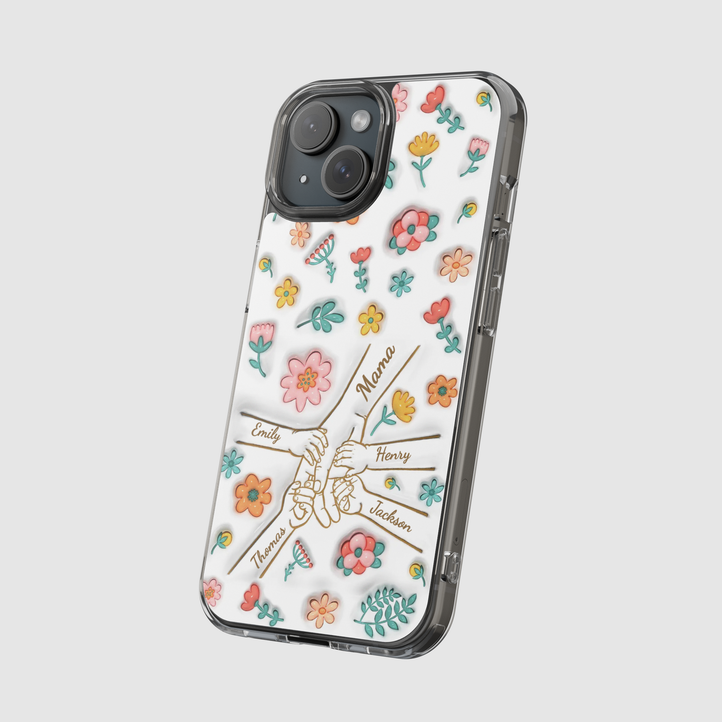 'Cherished Memories' Phone Case for Grandma/Mom