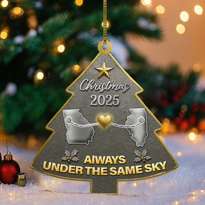 Under The Same Sky - Personalized Custom Arylic Ornament