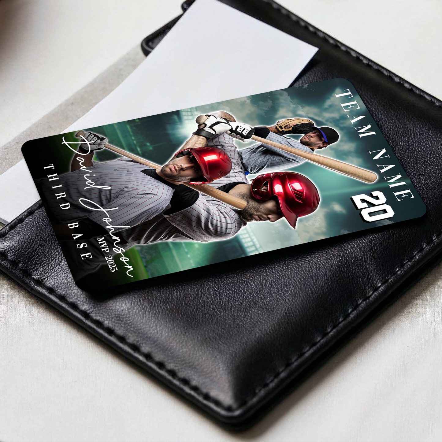 Custom Photo Baseball Card - Personalized "Pro Series" (Solo or Collage)