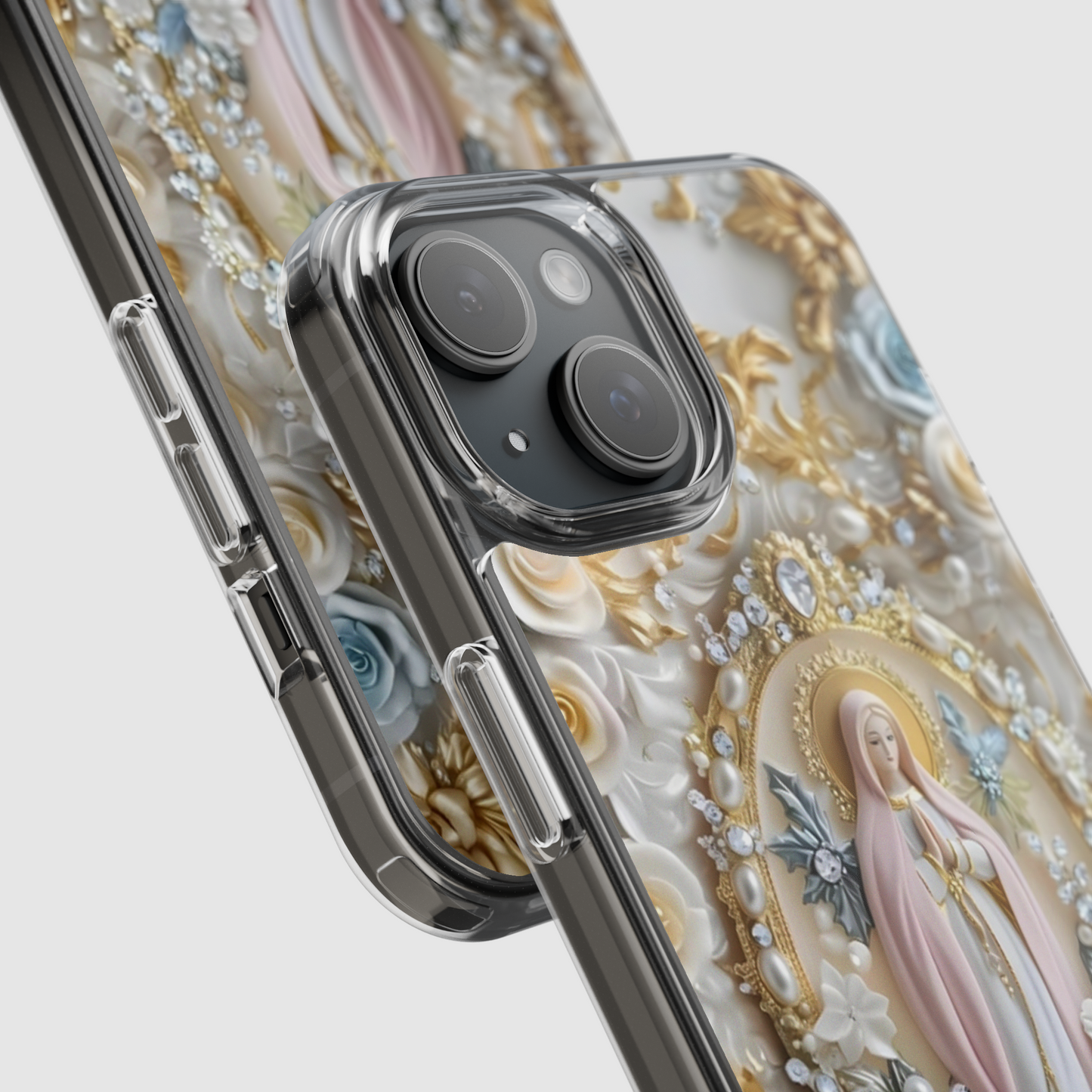 Our Lady of Grace Inspired Phone Case – Personalized with Custom Name