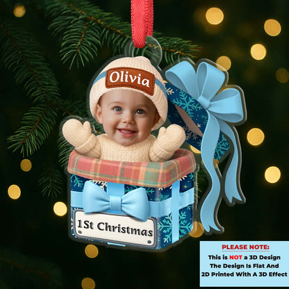 Baby Inside Gift - Personalized Customized Acrylic Ornament