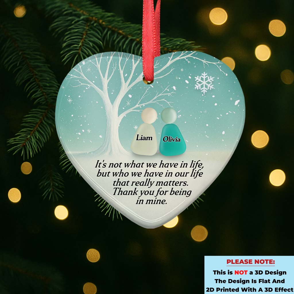 Sea Glass - Custom Ceramic Ornament