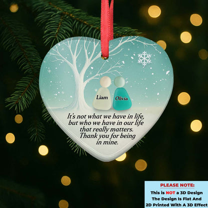 Sea Glass - Custom Ceramic Ornament