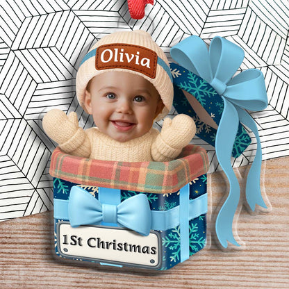 Baby Inside Gift - Personalized Customized Acrylic Ornament