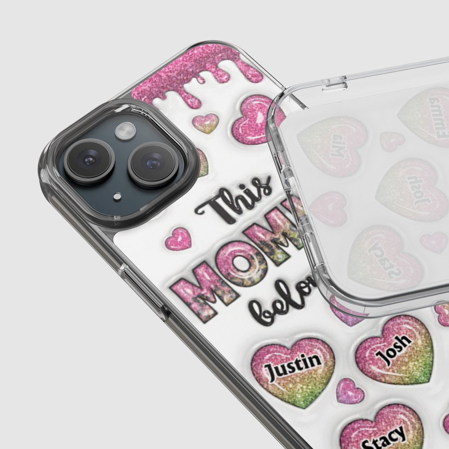 "This Mom/Grandma Belongs To" Personalized Phone Case