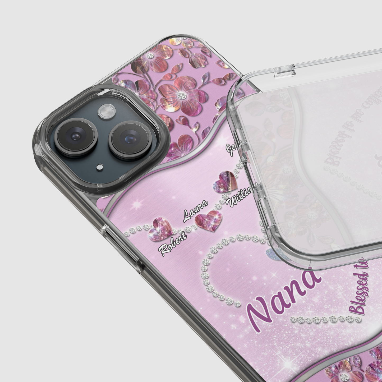 Sparkle & Shine 'Blessed to be Called Nana' Custom Phone Case