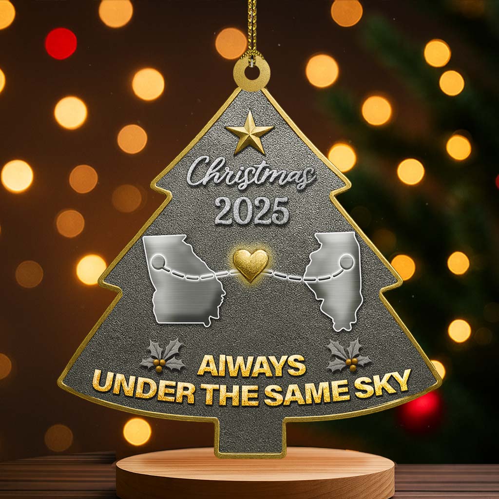 Under The Same Sky - Personalized Custom Arylic Ornament