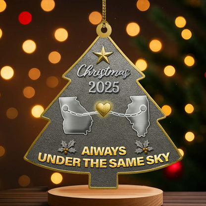 Under The Same Sky - Personalized Custom Arylic Ornament
