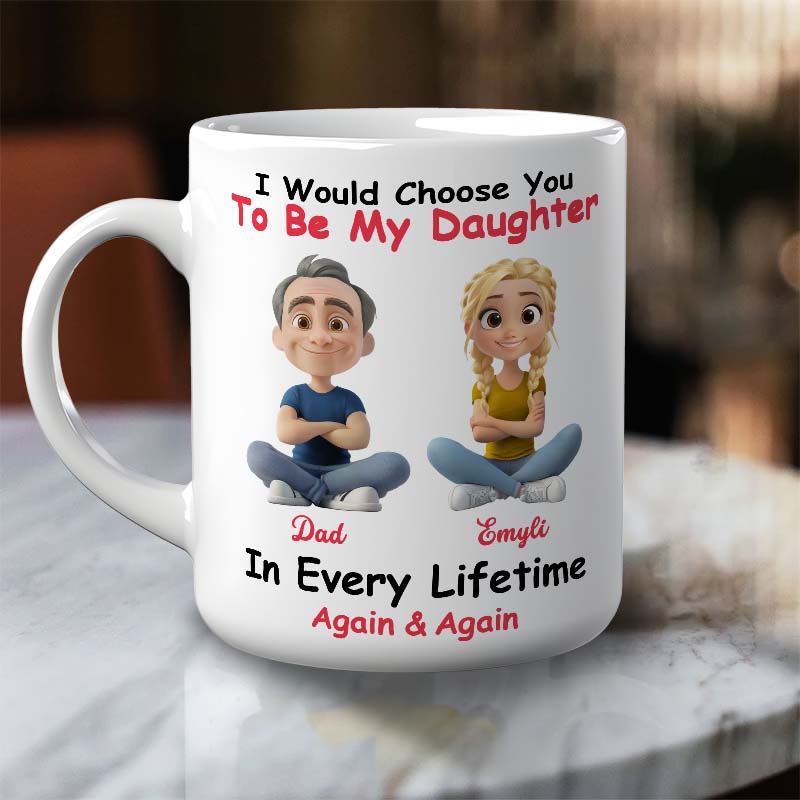 Personalized Custom Coffee Mug - Always Choose You