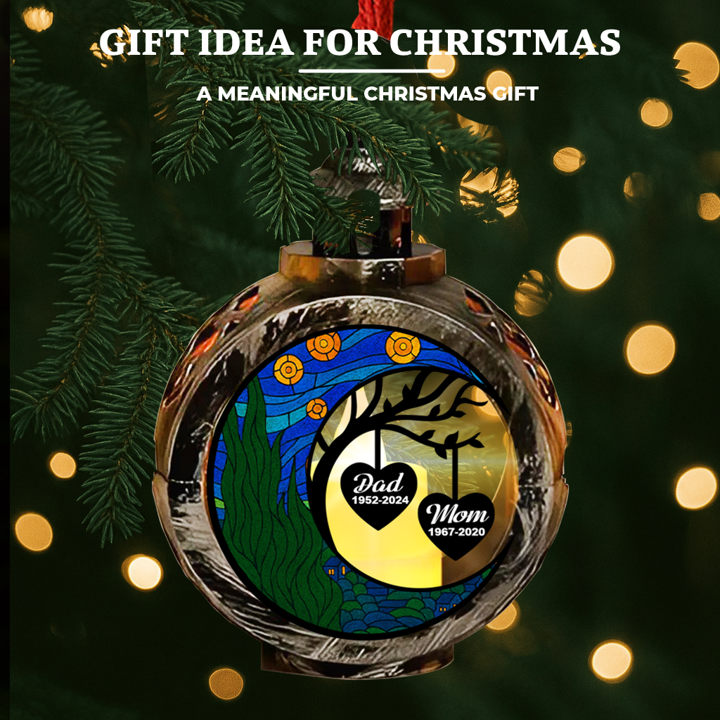 In Heaven - Custom Christmas Lantern