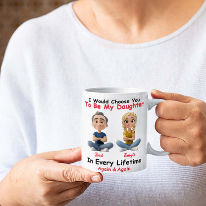 Personalized Custom Coffee Mug - Always Choose You