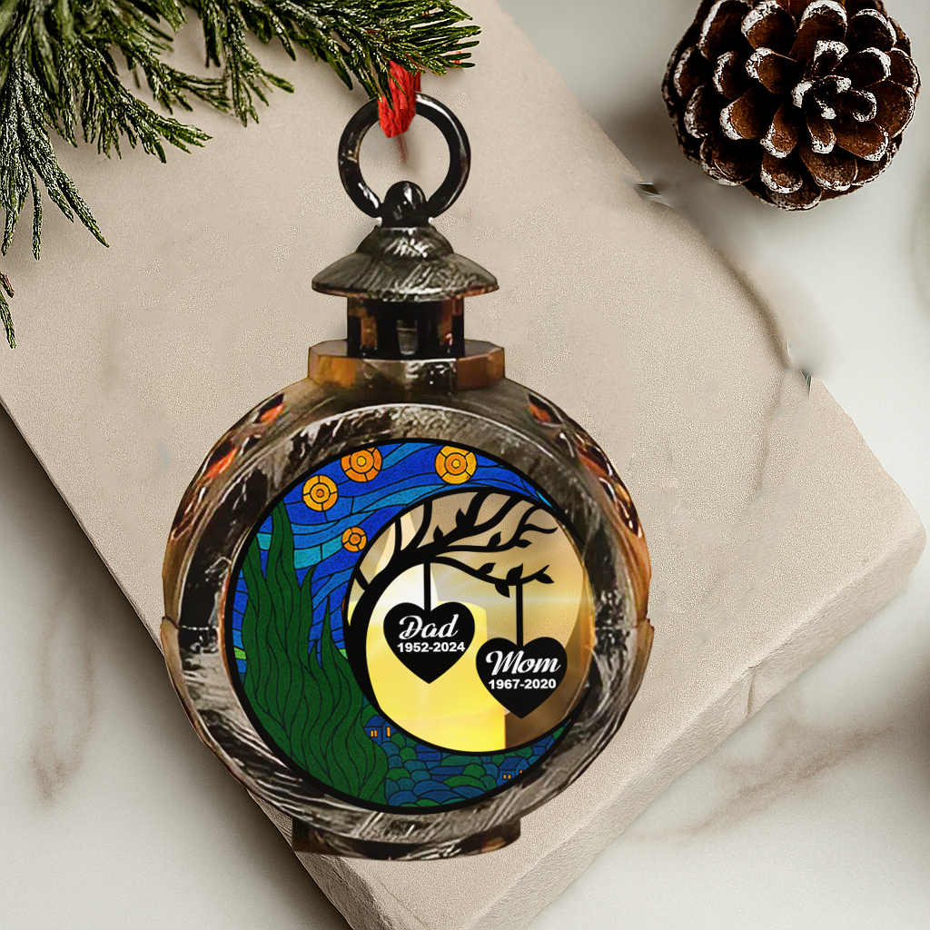 In Heaven - Custom Christmas Lantern