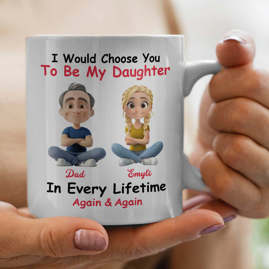 Personalized Custom Coffee Mug - Always Choose You