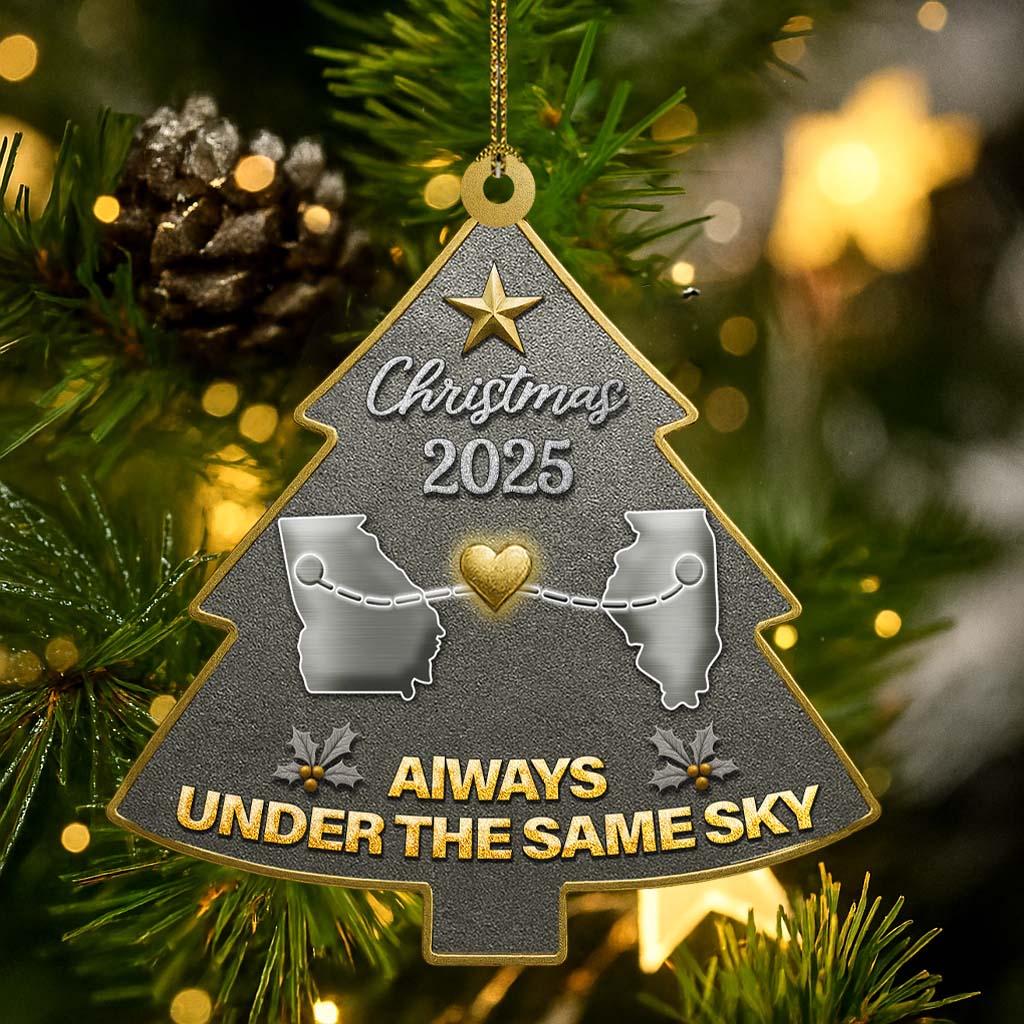 Under The Same Sky - Personalized Custom Arylic Ornament