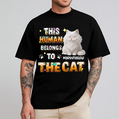 Personalized Cat T-shirt, Hoodie, Sweatshirt – My Life Is Ruled by a Tiny Furry Overlord