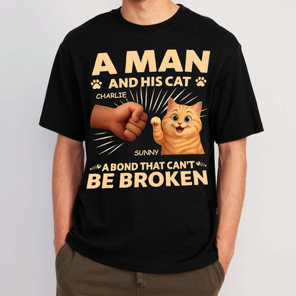 Custom Unisex T-shirt, Premium T-shirt, Hoodie - Personalized Birthday Gifts For Dog Cat Lovers, Dog Dad And Mom, Cat Owners - Forever My Feline Friend