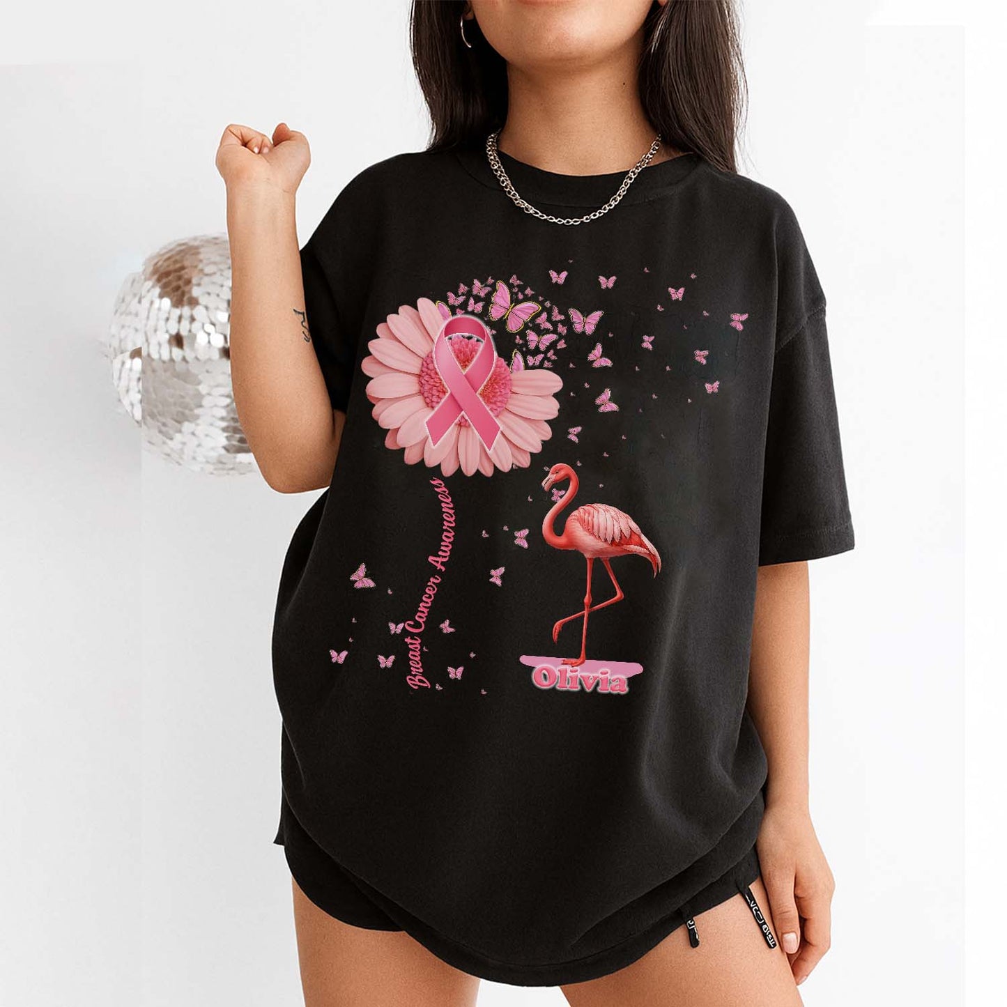 Personalized T-shirt – Breast Cancer Awareness