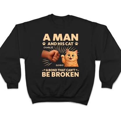 Custom Unisex T-shirt, Premium T-shirt, Hoodie - Personalized Birthday Gifts For Dog Cat Lovers, Dog Dad And Mom, Cat Owners - Forever My Feline Friend