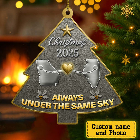 Under The Same Sky - Personalized Custom Arylic Ornament