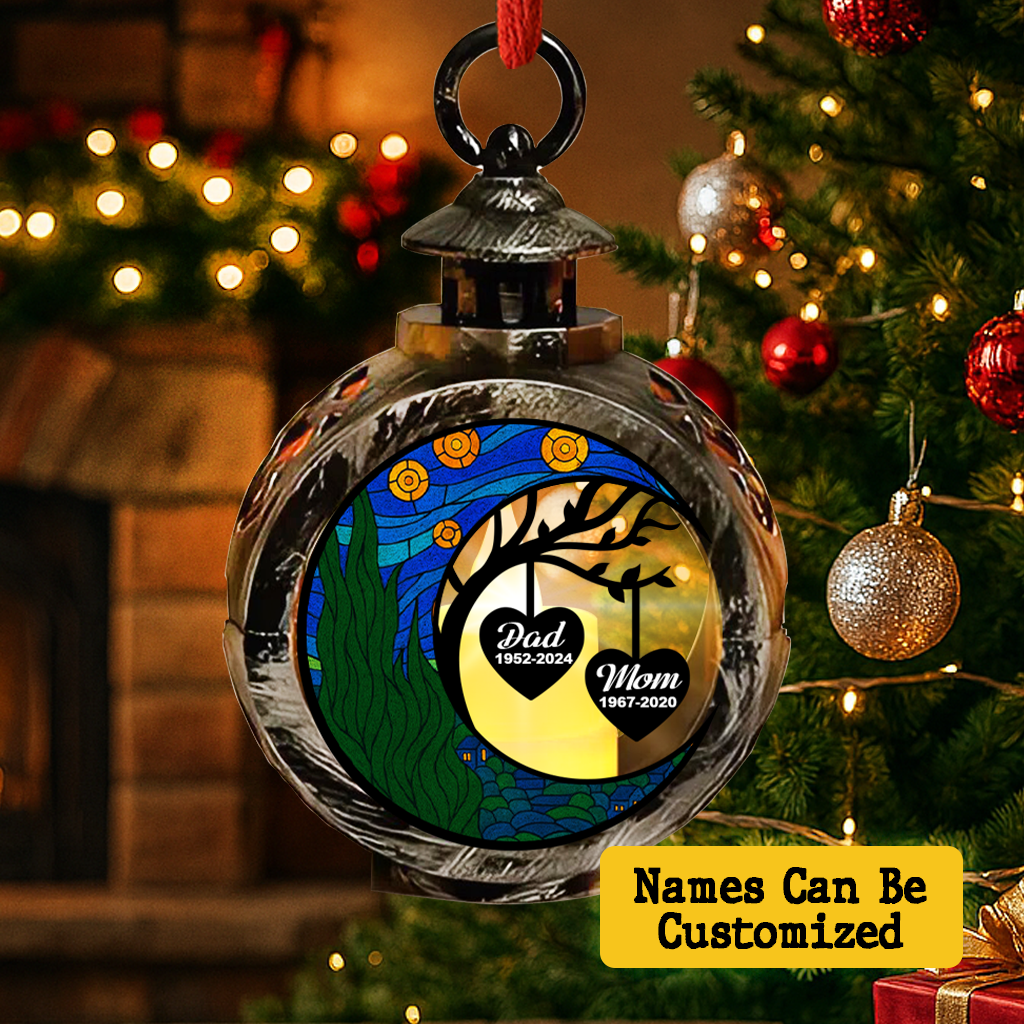 In Heaven - Custom Christmas Lantern