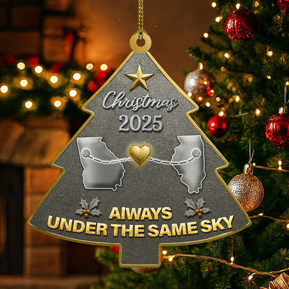 Under The Same Sky - Personalized Custom Arylic Ornament