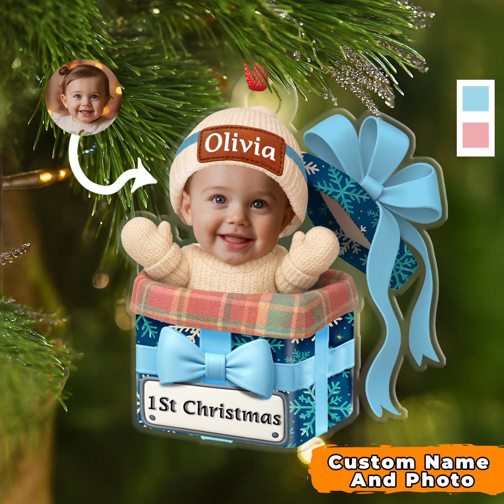 Baby Inside Gift - Personalized Customized Acrylic Ornament