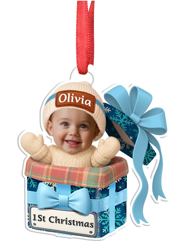 Baby Inside Gift - Personalized Customized Acrylic Ornament