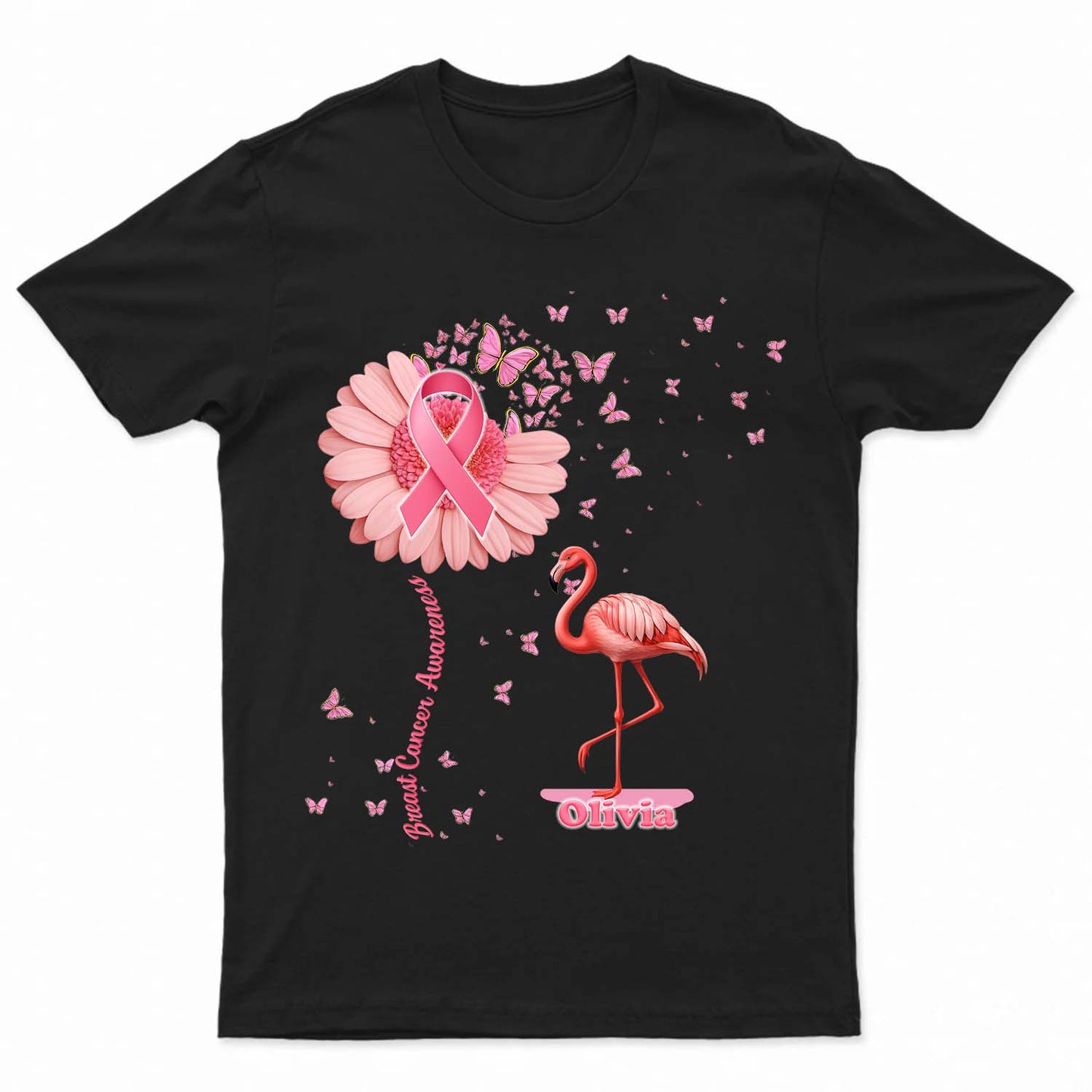 Personalized T-shirt – Breast Cancer Awareness