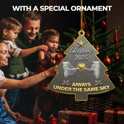 Under The Same Sky - Personalized Custom Arylic Ornament