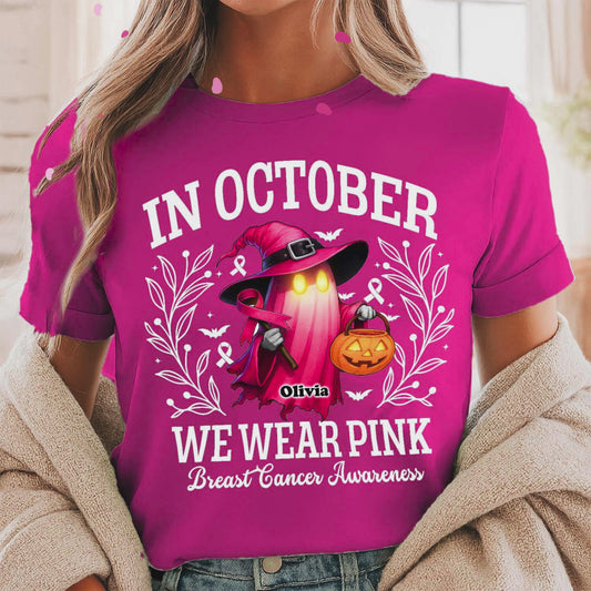 Personalized T-shirt – Breast Cancer Awareness
