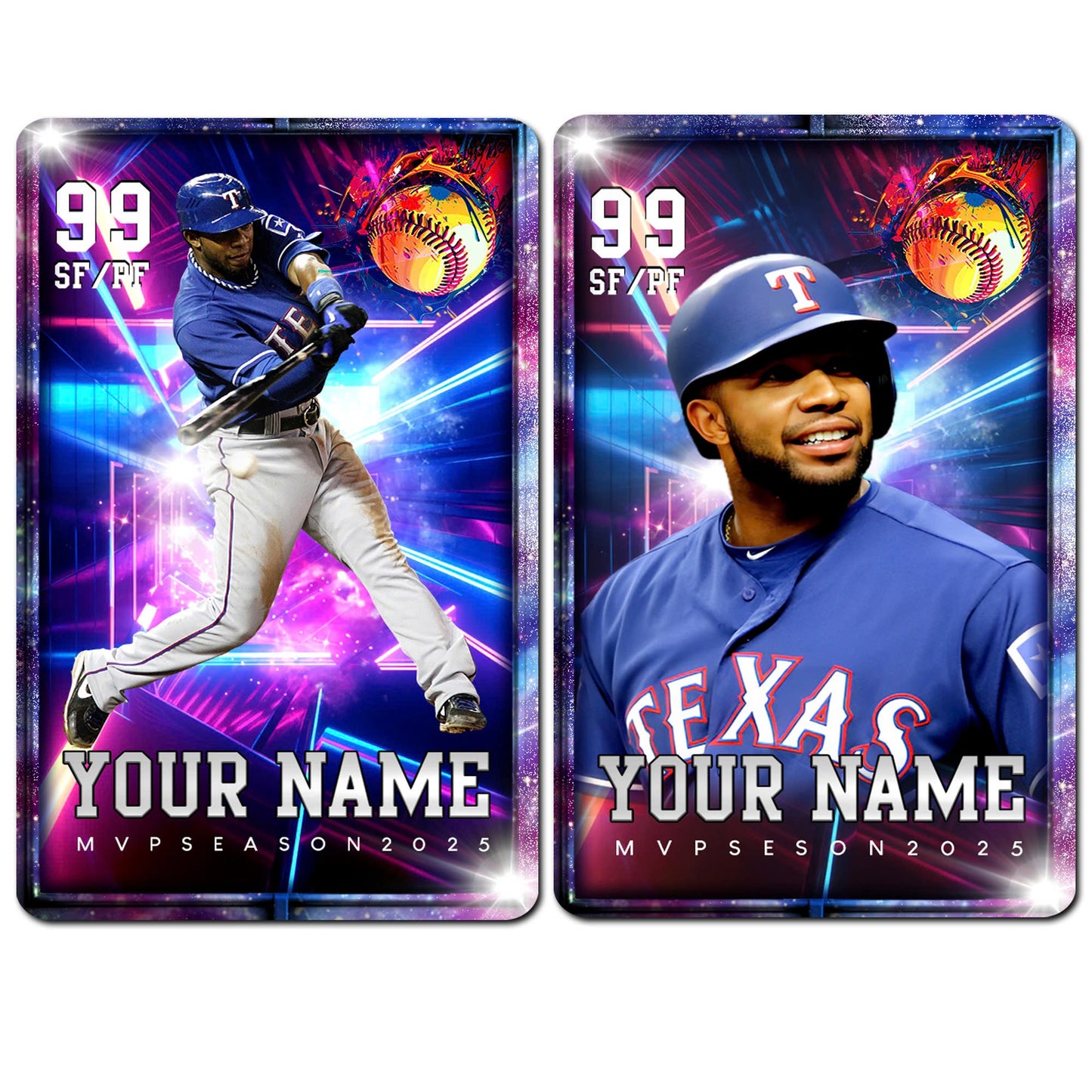 Custom MVP Baseball Card – Personalized Photo Wallet Card for Him
